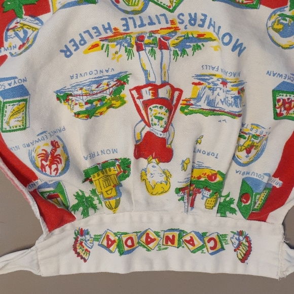 Vintage Children's Apron-Mother's Little Helper - Picture 2 of 4